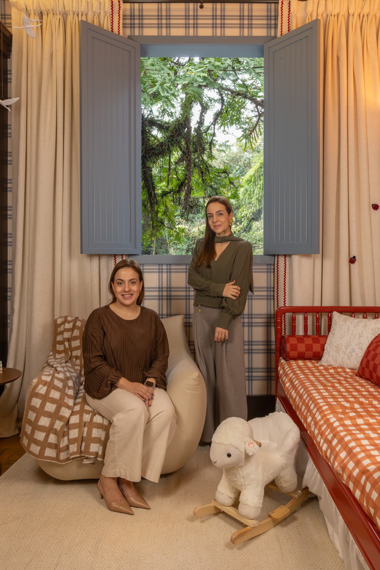Thaisa e Tássia Pereira no ambiente Amanhecer no Campo, CASACOR São Paulo 2026